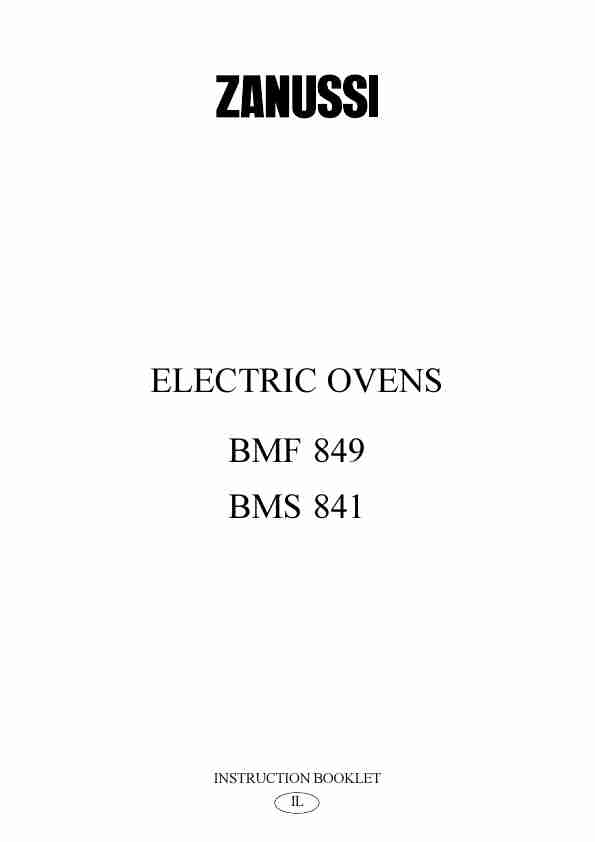 Zanussi Oven BMS 841-page_pdf
